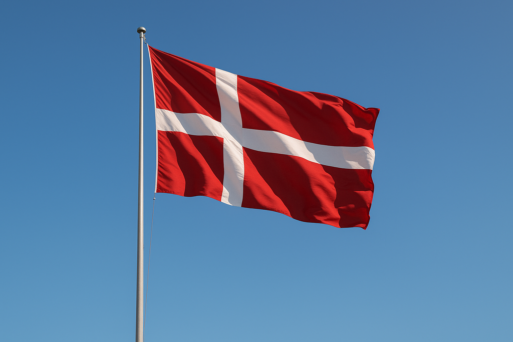 Dannebrogsflag 175 x 132 cm
